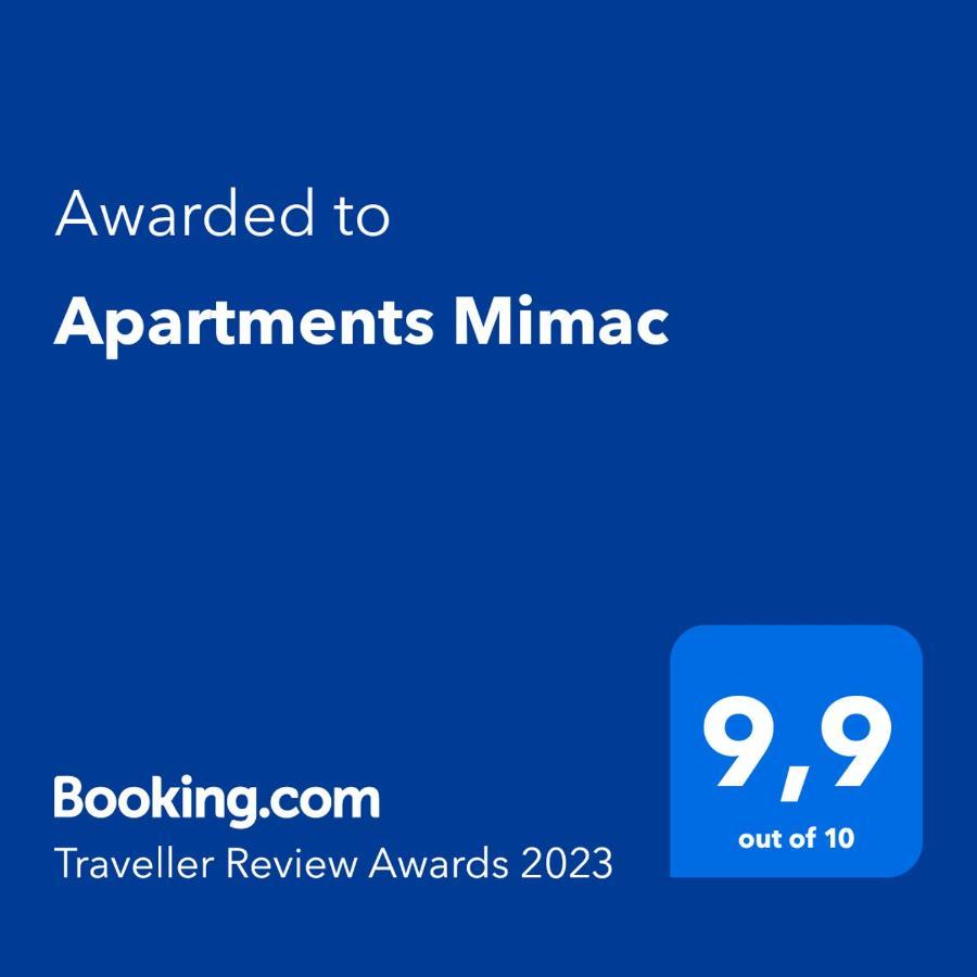 Apartments Mimac Omiš Esterno foto