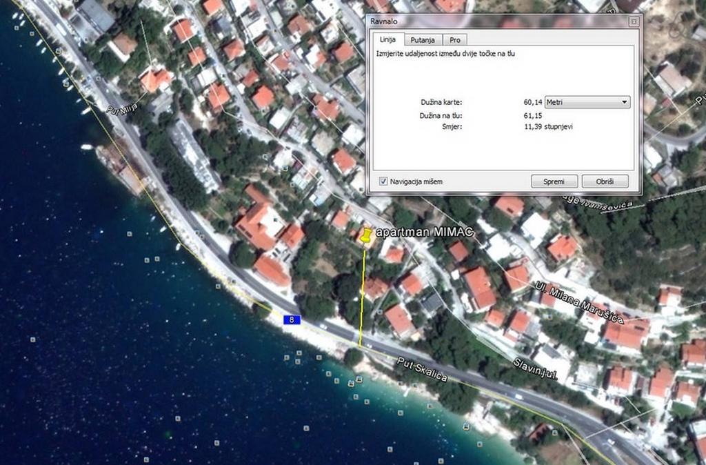 Apartments Mimac Omiš Esterno foto